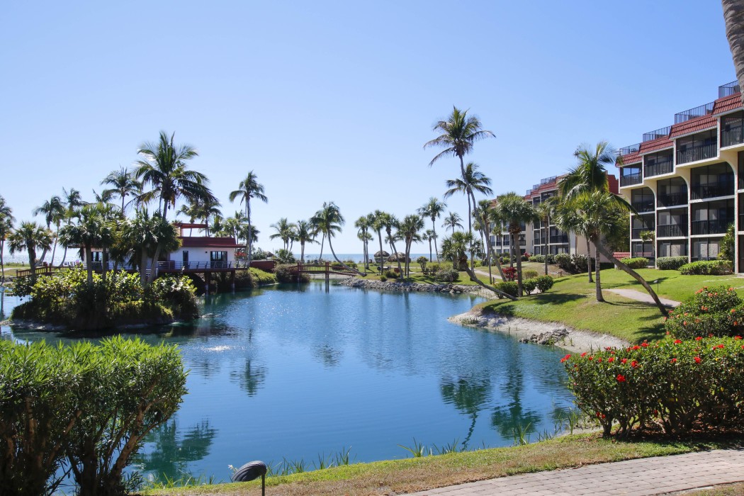 The view from our lanai  pre Ian