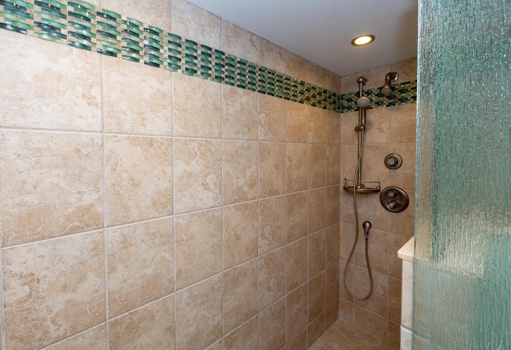 Walk In Shower in Master Bath
