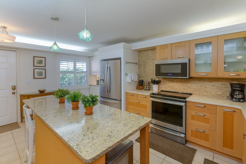 Kitchen from beach side