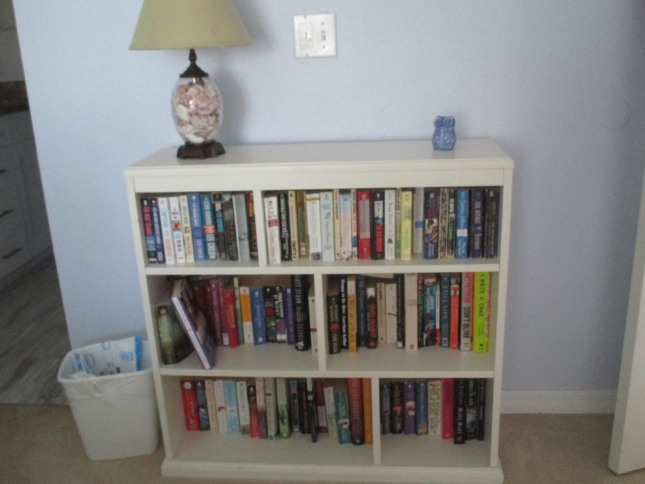Master bedroom -- Take a book, leave a book