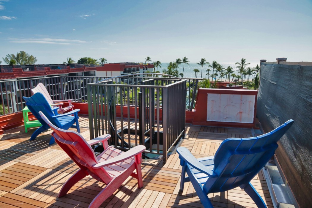Roof Top Seating with amazing views