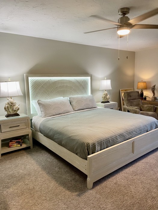 Head to the master bedroom and enjoy an oversized room.