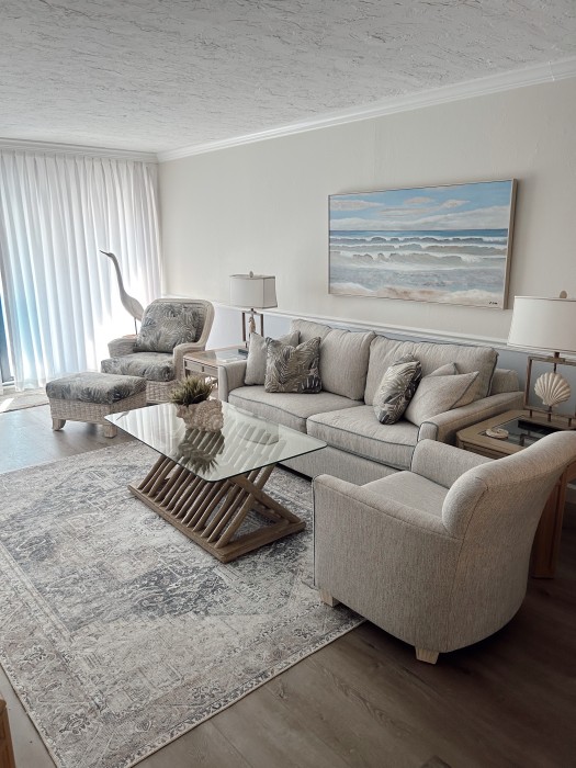 Living Area - Queen Sofa Sleeper