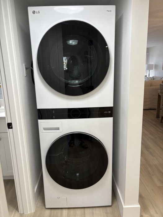 Full size washer and dryer