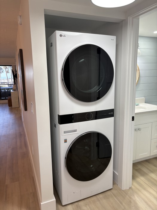 Full size washer and dryer