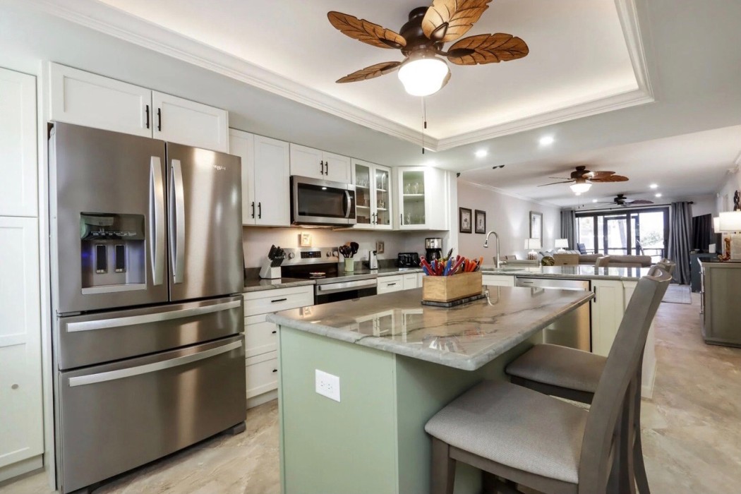 Kitchen view from entry