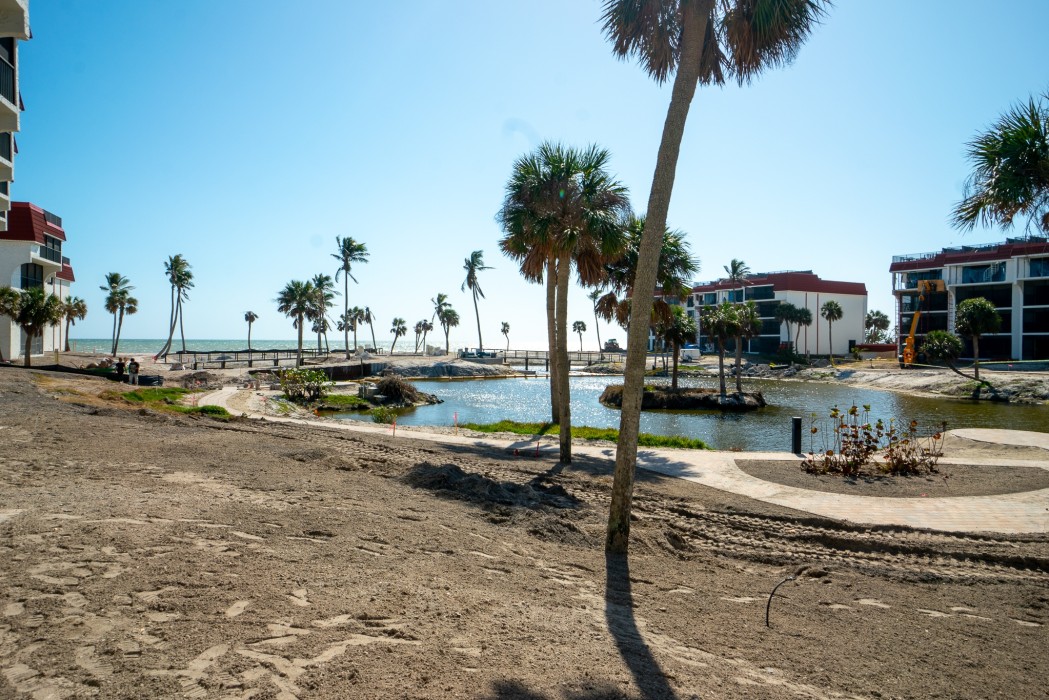 Lanai View (January 2025) - there is much work done since this picture was taken on the grounds