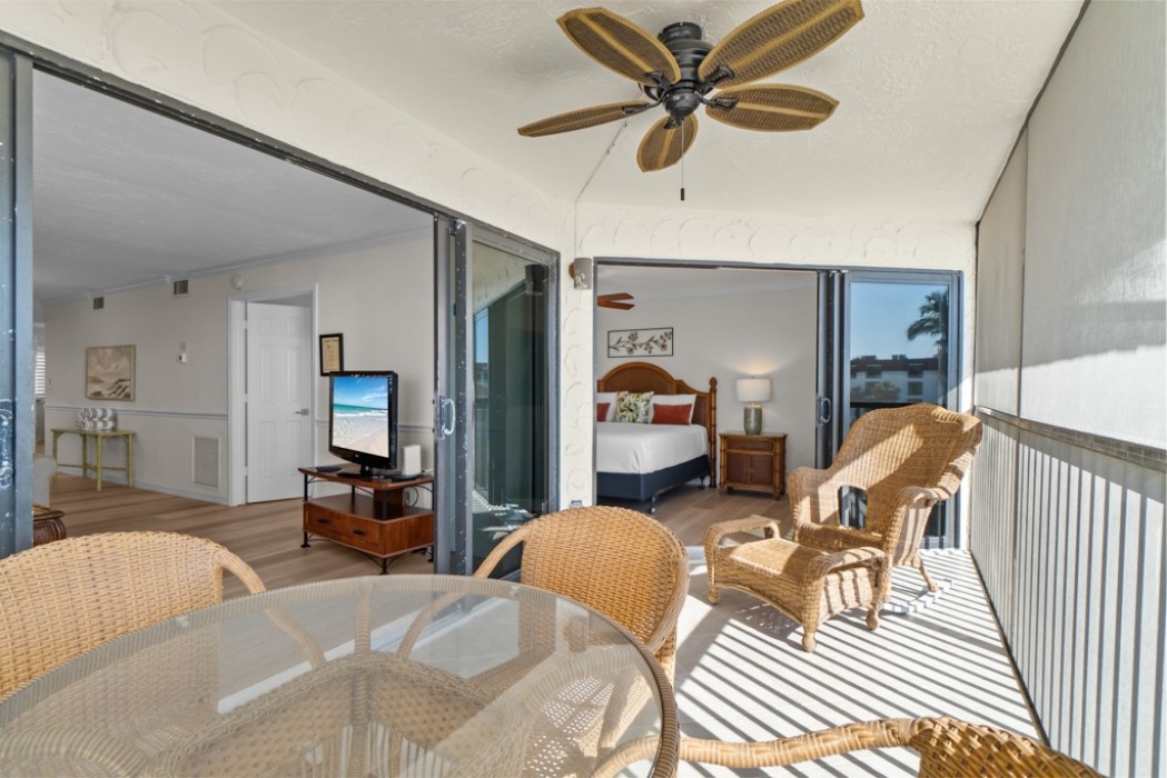 Lanai view to living room