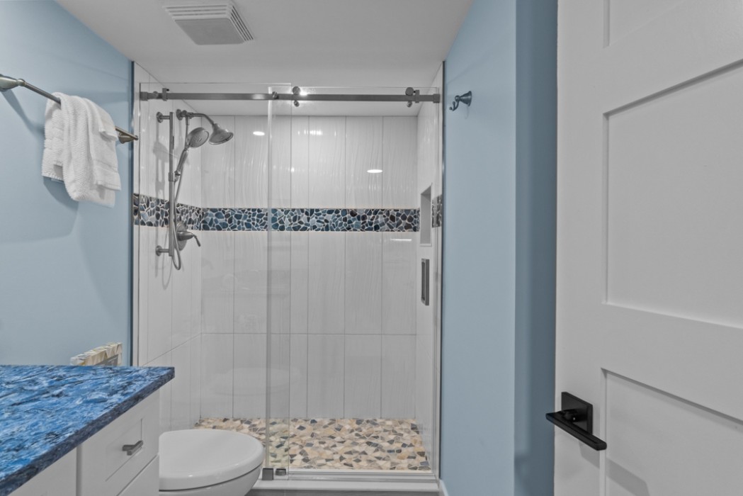 Guest bathroom full shower