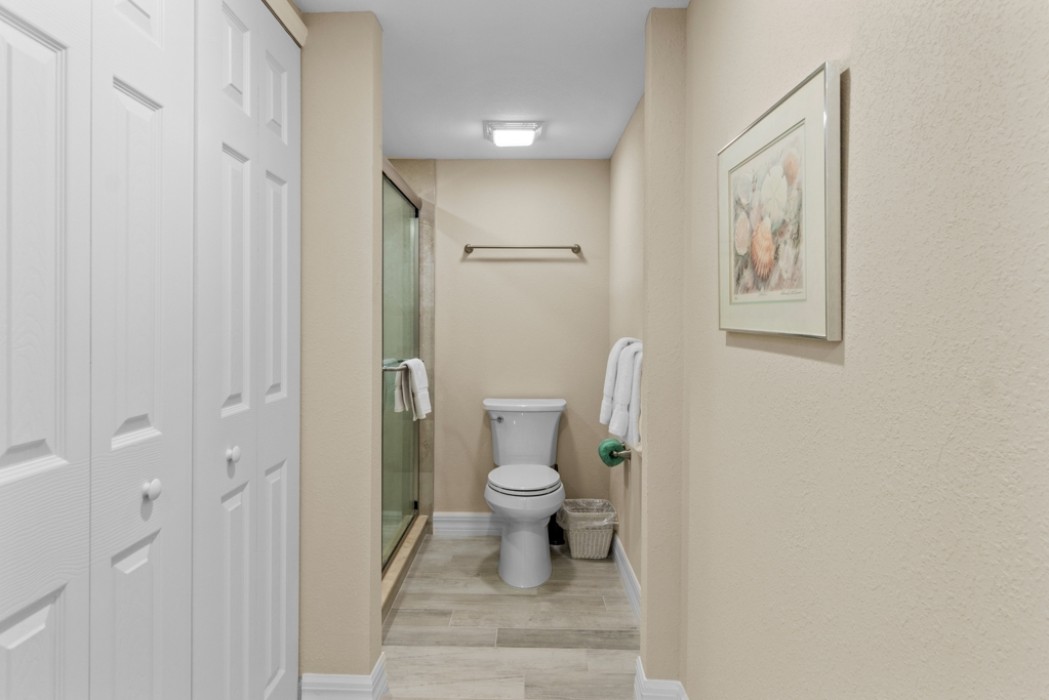 Master bathroom closet