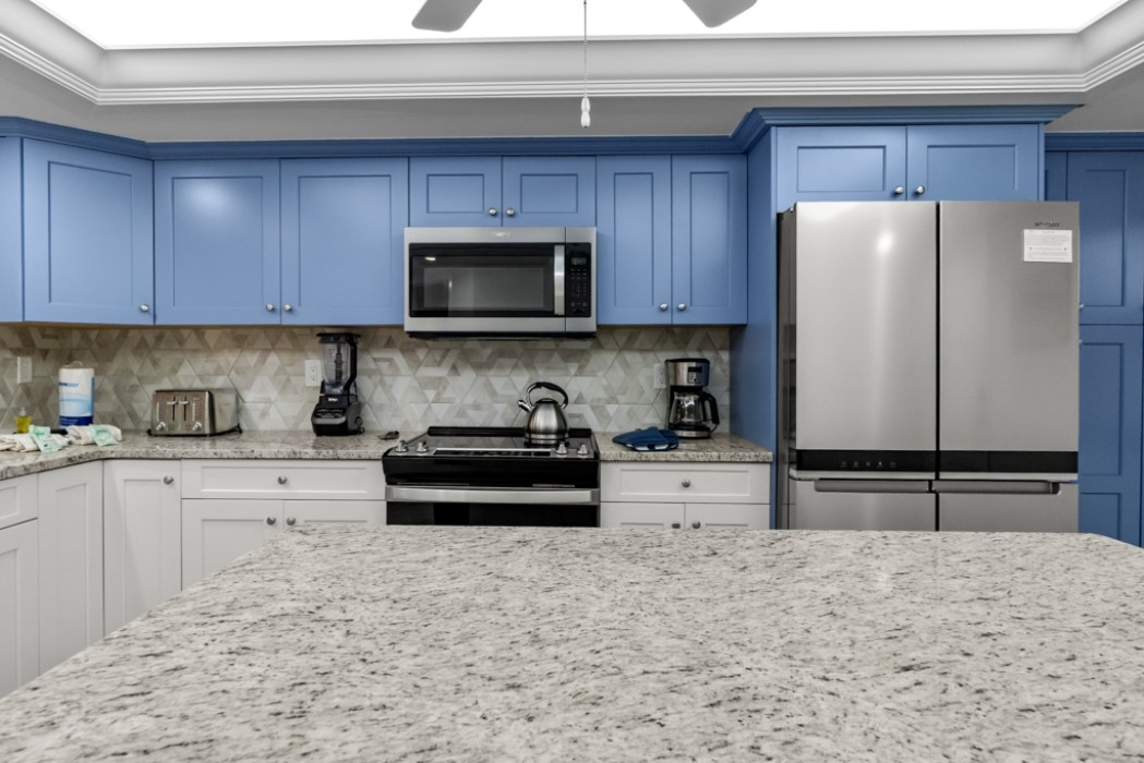 New appliances in kitchen