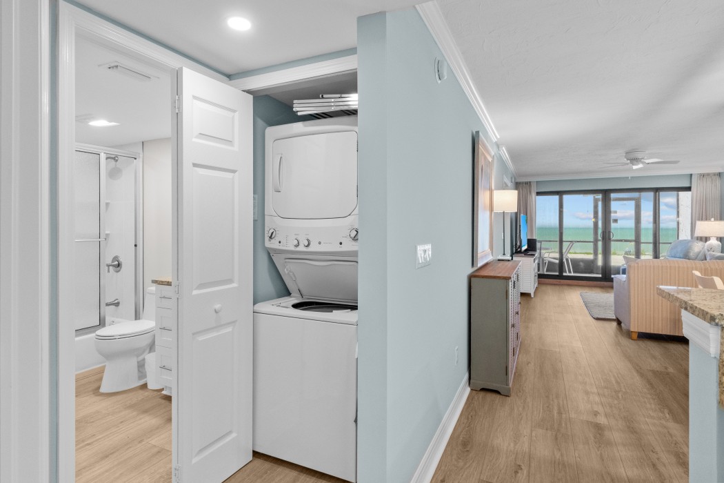 Full washer and dryer