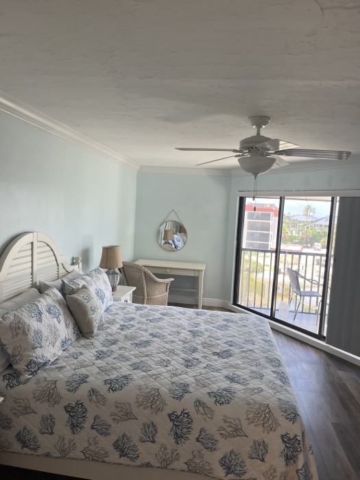 View from primary bedroom