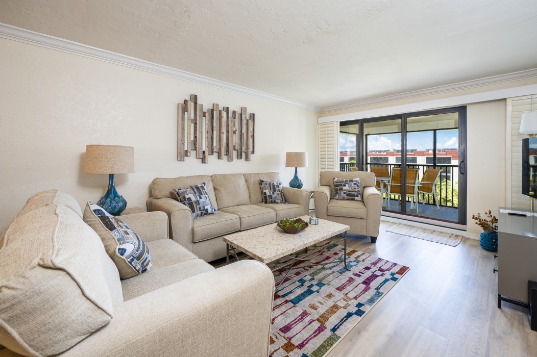 Our family room has plenty of space to relax.