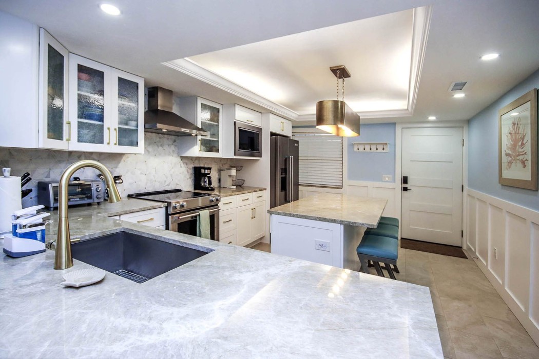 Another view of our newly remodeled kitchen