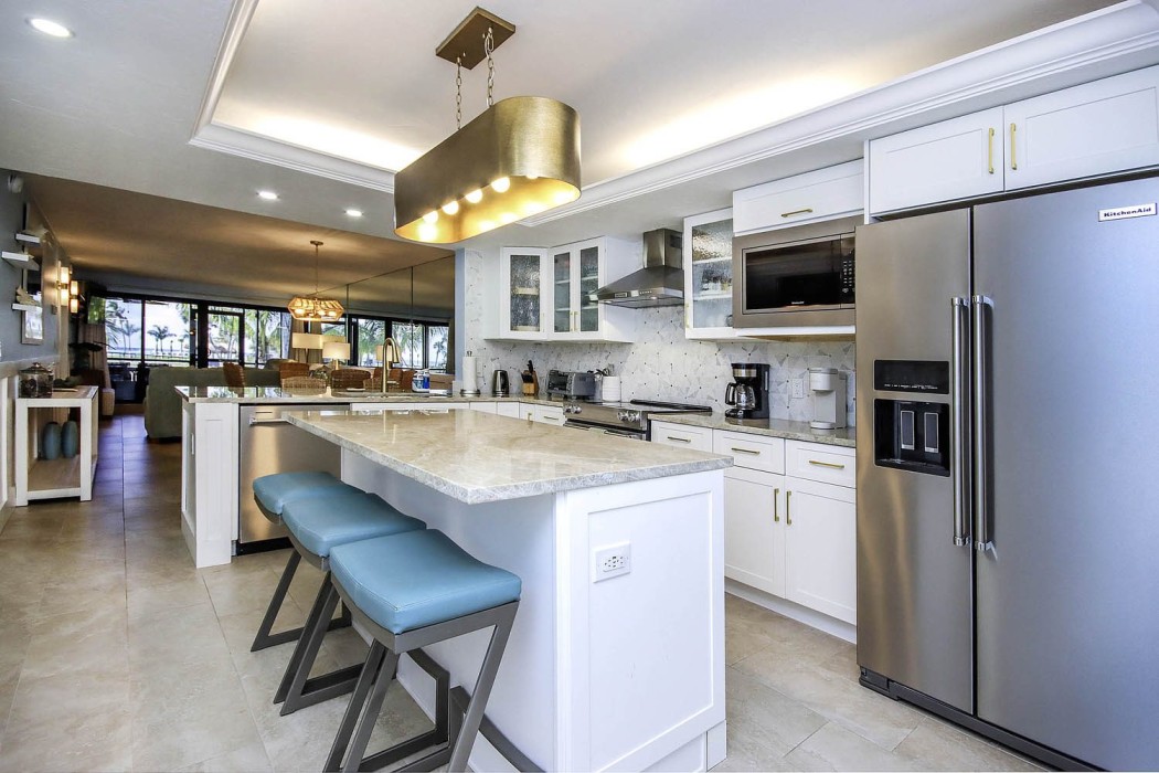 Another view of the kitchen