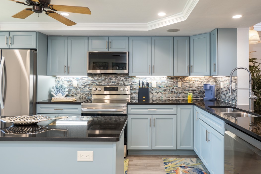 Another view of the kitchen