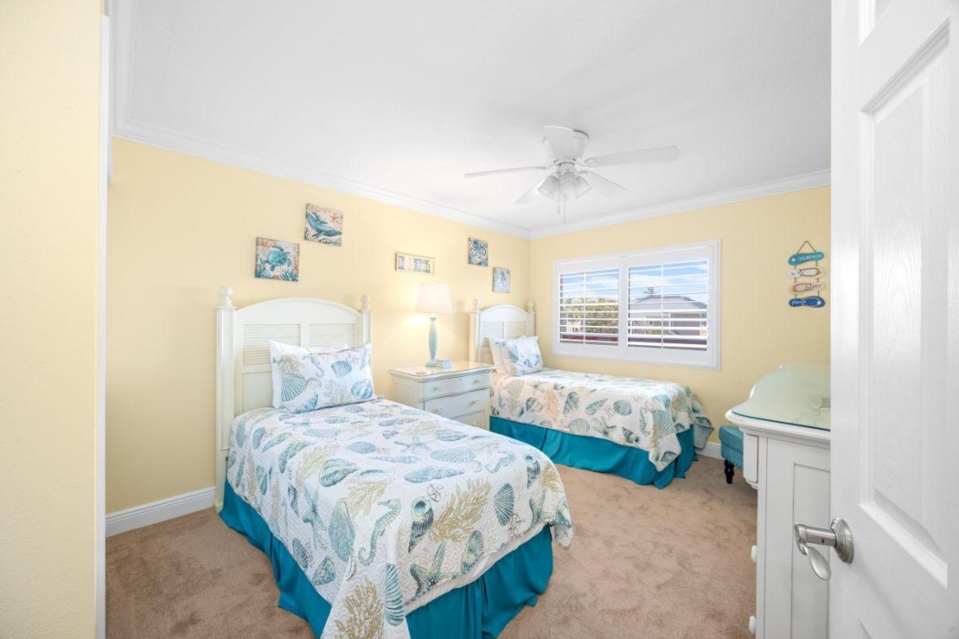 Guest bedroom...new mattresses & flooring