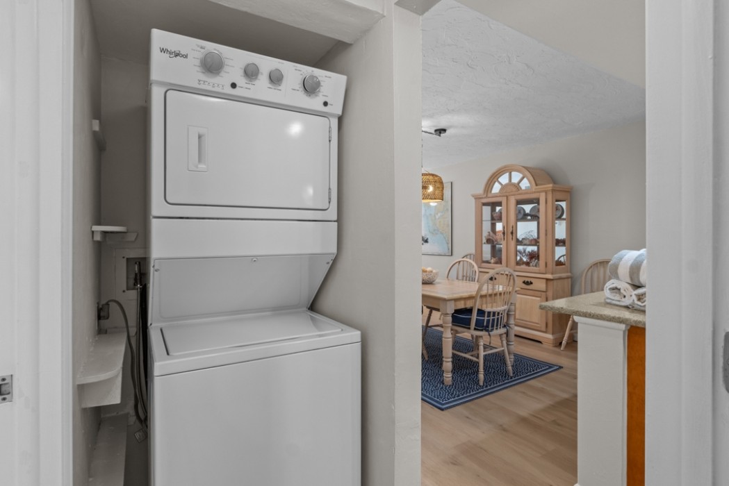 Full washer and dryer