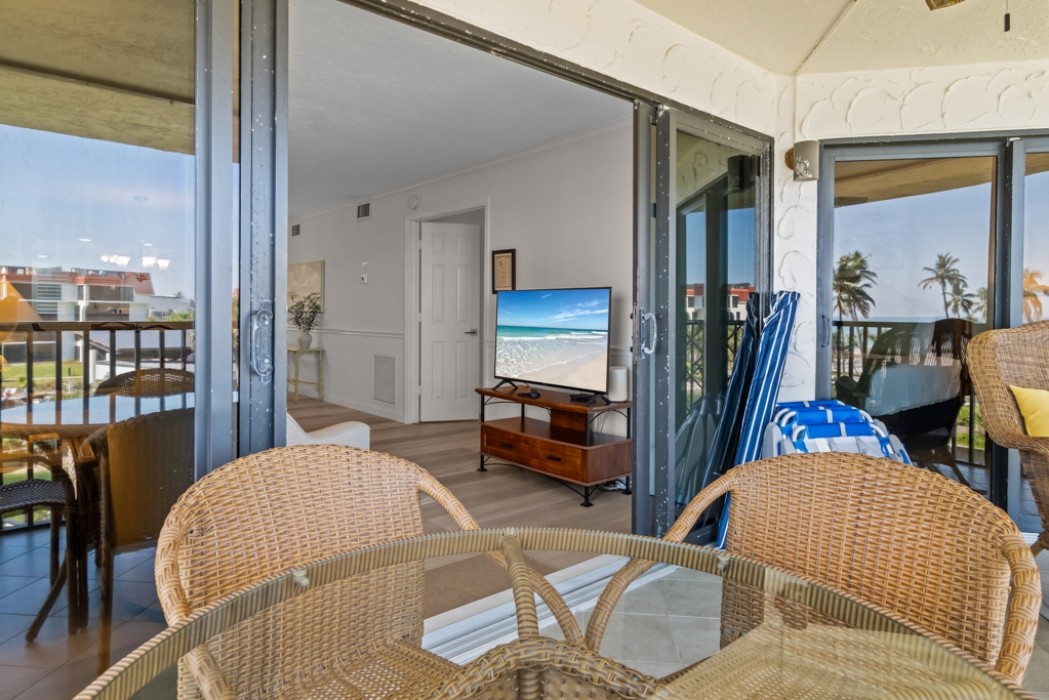 Lanai view to living room
