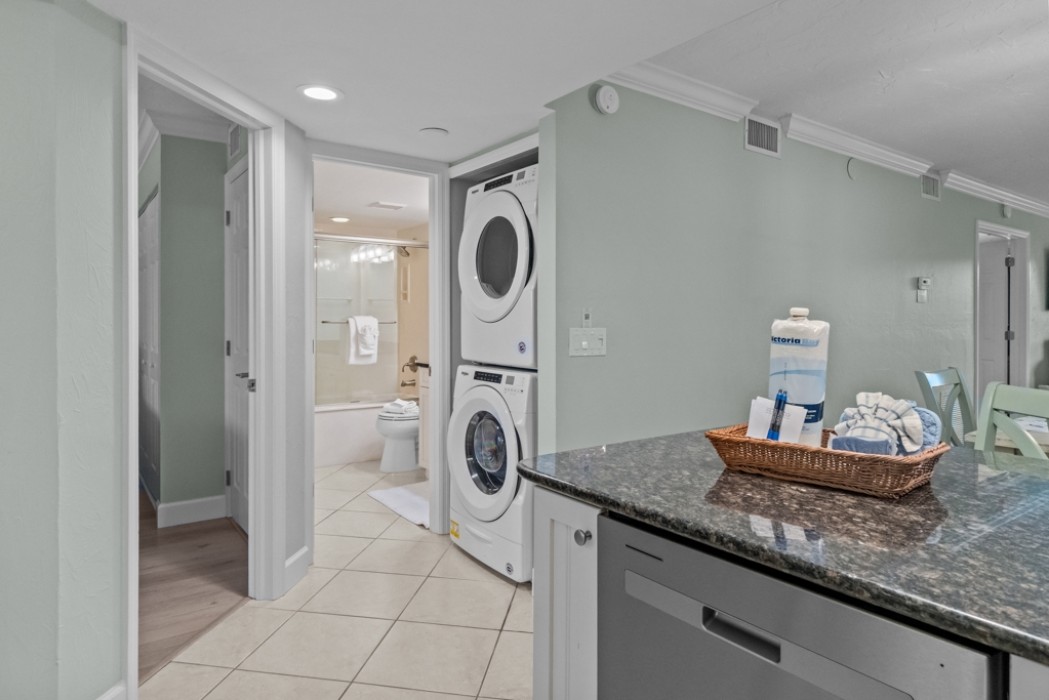 Full washer and dryer