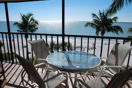 View from the screened lanai